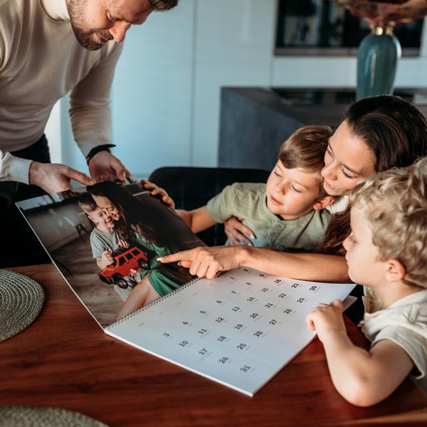 Nástěnný dvoudílný fotokalendář 2026