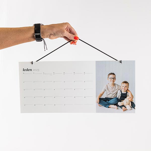 Moderní nástěnný fotokalendář 2026