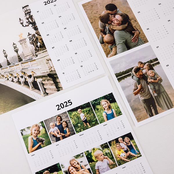 Roční nástěnný fotokalendář 2026