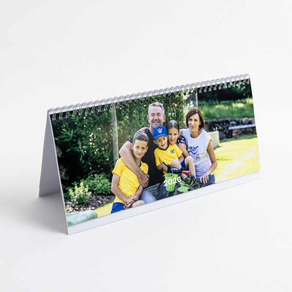 Stolní čtrnáctidenní fotokalendář 2026