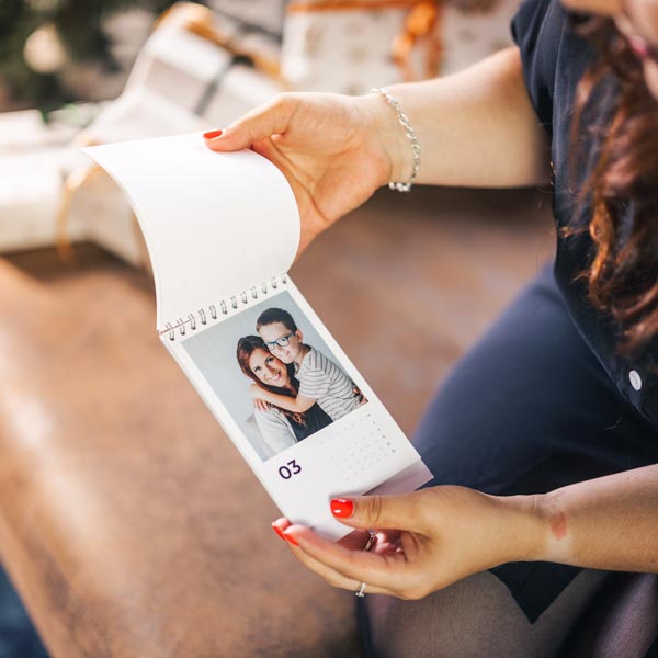 Stolní měsíční fotokalendář 2026