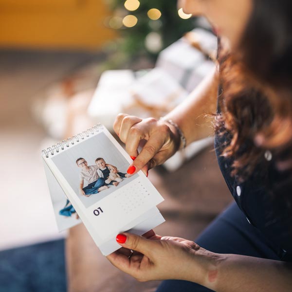 Stolní měsíční fotokalendář 2026