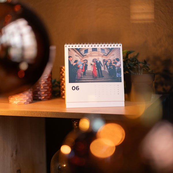 Stolní měsíční fotokalendář 2026