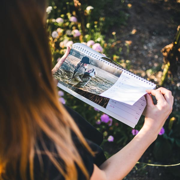 Stolní týdenní fotokalendář 2026
